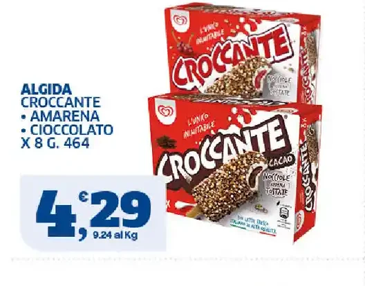Algida Croccante amarena cioccolato