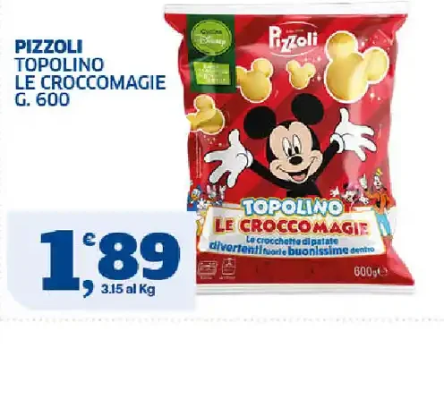 Le croccqmagie Topolino