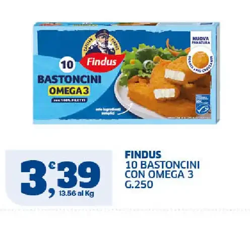 Bastoncini con omega 3