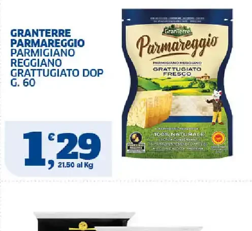 Parmigiano reggiano grattugiato