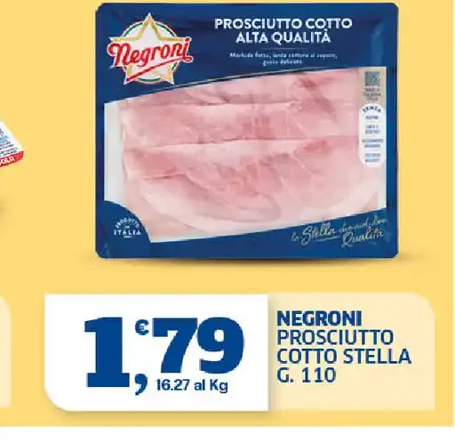 Prosciutto cotto stella