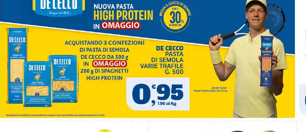 Pasta di semola varie trafile