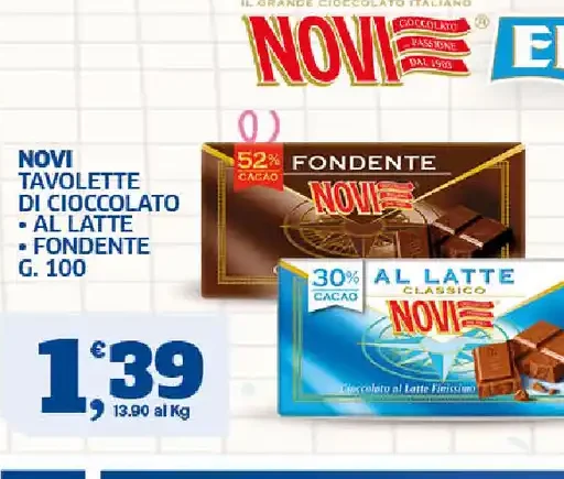 Tavolette di cioccolato al latte fondente