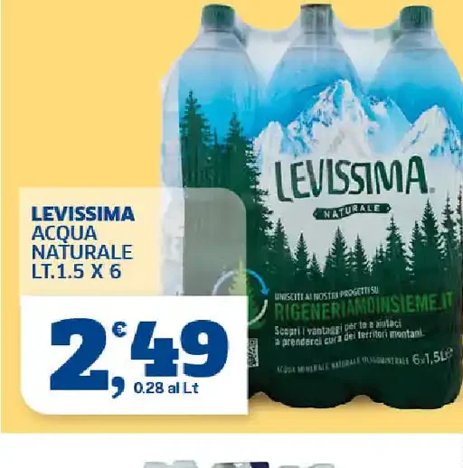 Acqua naturale