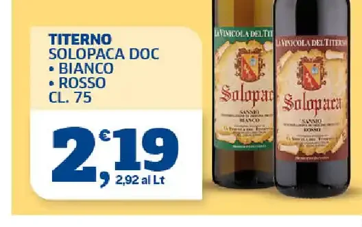 Tìterno Solopaca DOC bianco/rosso