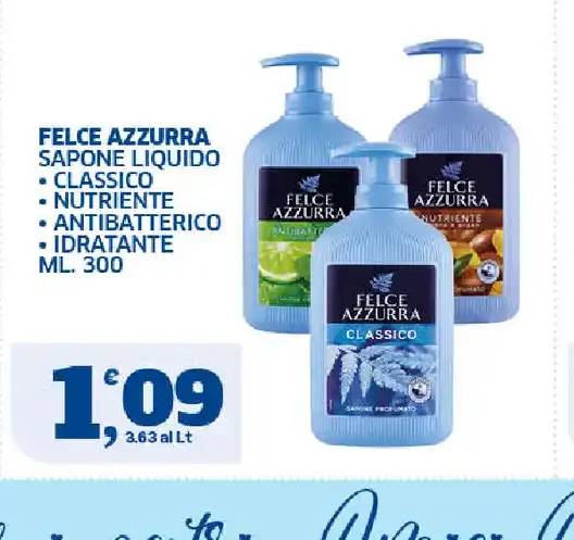 Felce Azzurra sapone liquido