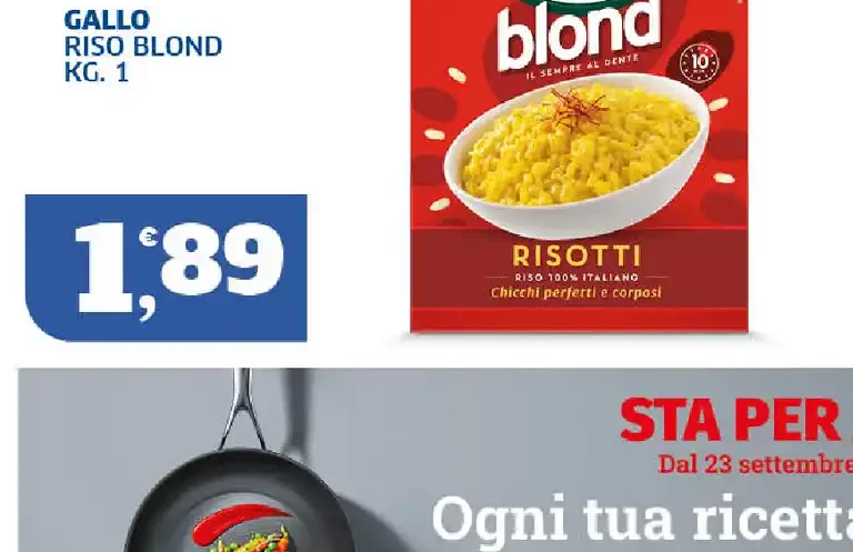 Gallo riso blond