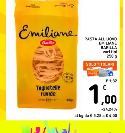 Pasta all'uovo Emiliane Barilla