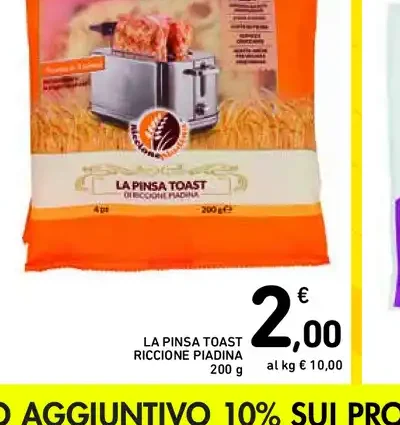 La Pinsa Toast Riccione Piada