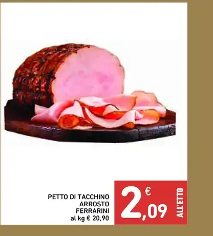 Petto di tacchino arrosto Ferrarini