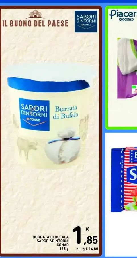 Burrata di Bufala Sapori&Dintorni Conad
