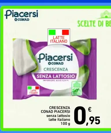 Crescenza Conad Piacersi senza lattosio