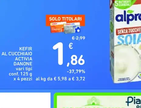 Kefir al cucchiaio Activia Danone