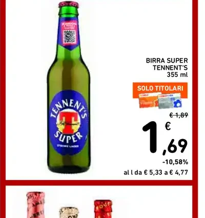 Birra Super Tennent's