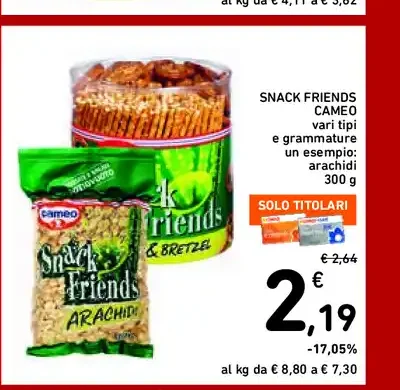 Snack Friends Cameo