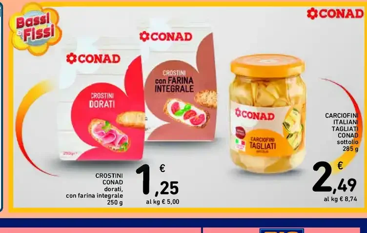 Crostini Conad
