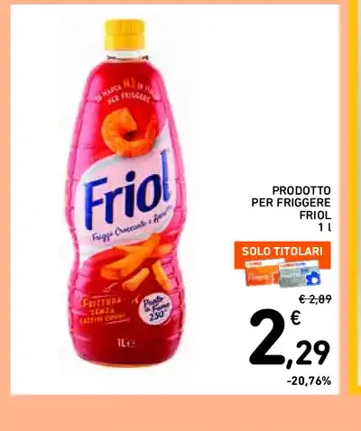 Prodotto per friggere Frio