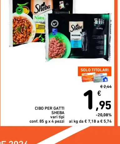 Cibo per gatti Sheba