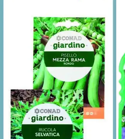 Buste sementi Conad Giardino