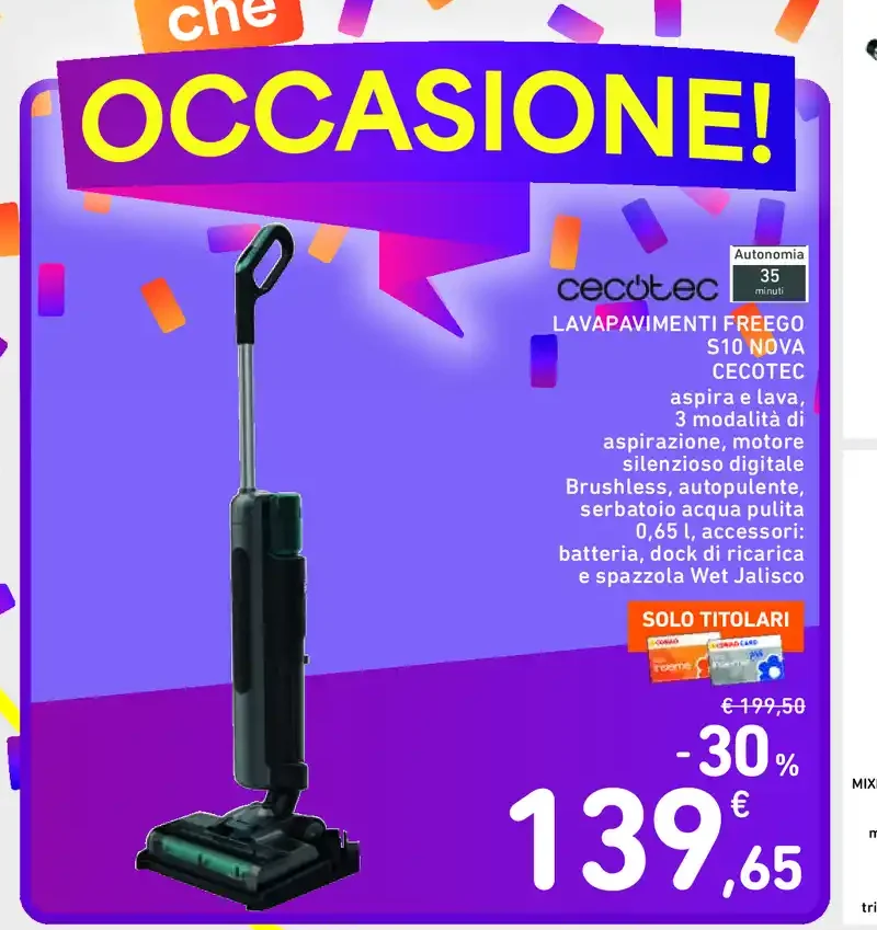 Lavapavimenti Freego S10 Nova Cecotec