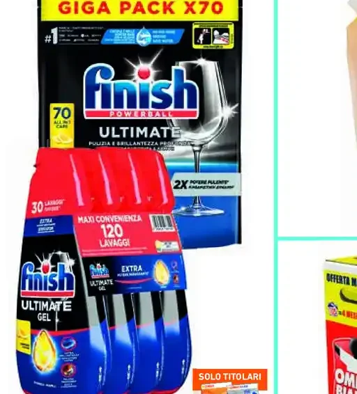 Detersivo per lavastoviglie Finish Ultimate