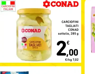 Carciofini tagliati Conad