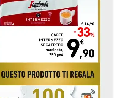Caffè intermezzo Segafredo