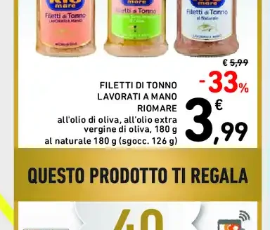 Filetti di tonno Rio Mare