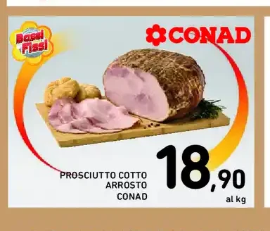 Prosciutto cotto arrosto Conad