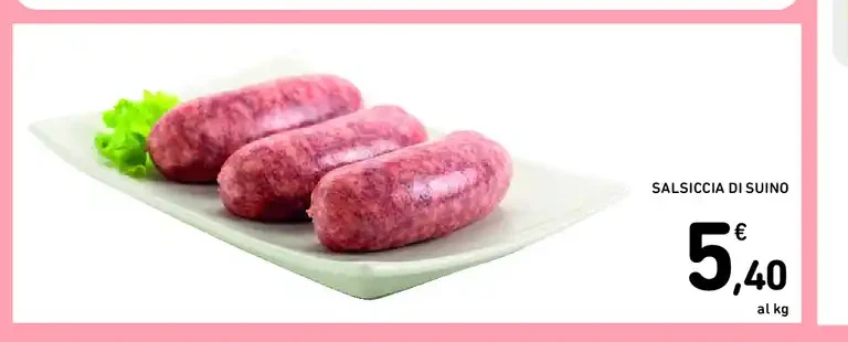 Salsiccia di suino