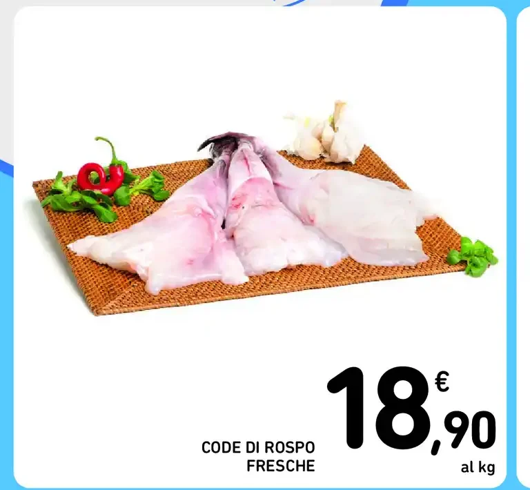 Code di rospo fresche