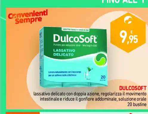 Dulcosoft lassativo delicato