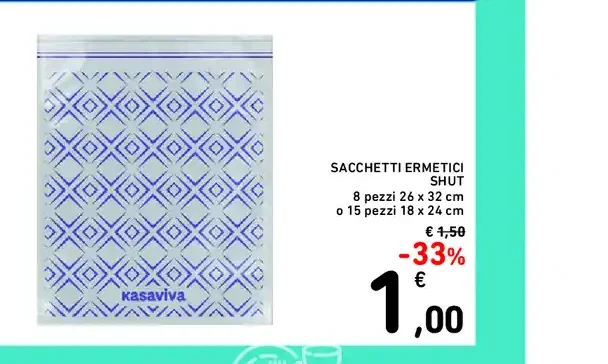 Sacchetti ermetici Shut