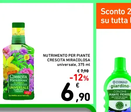 Nutrimento per piante Crescita Miracolosa