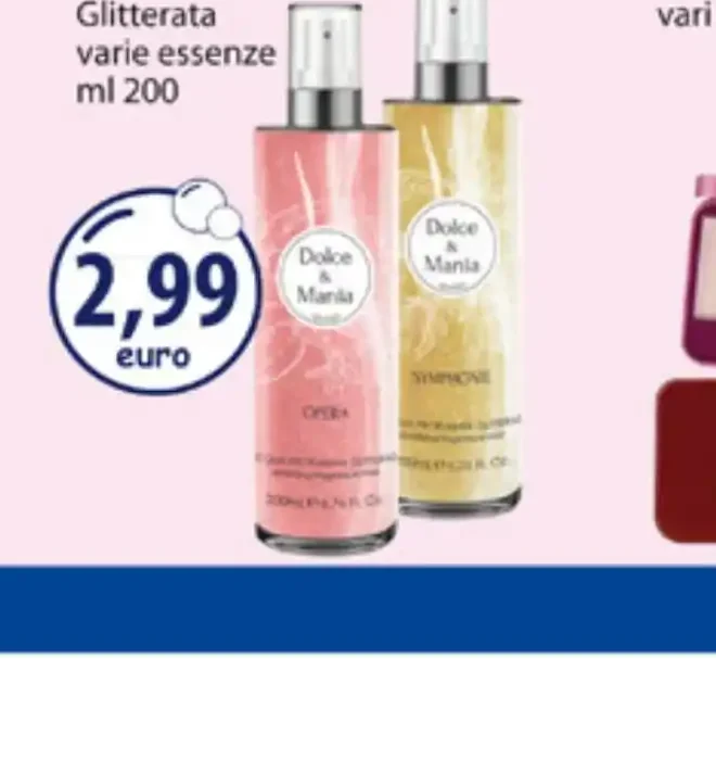 Dolce&Mania Acqua Profumata Glitterata