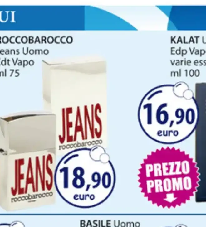 Roccobarocco Jeans Uomo Eau de Toilette