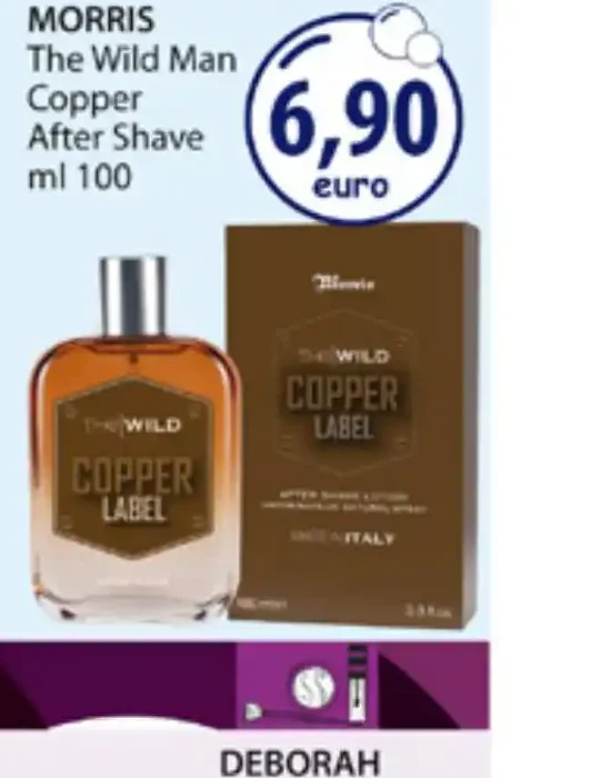 Morris The Wild Man Copper After Shave