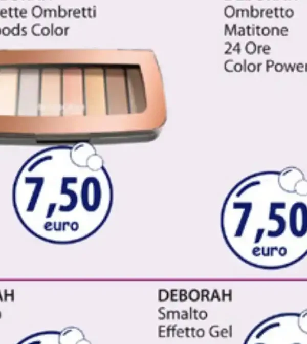 Deborah Palette Ombretti Moods Color