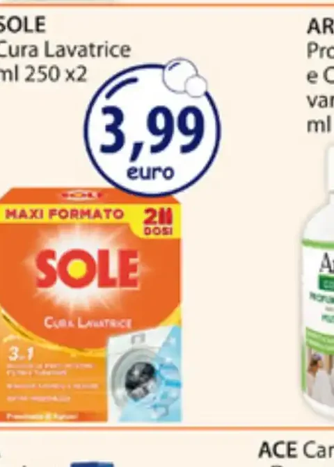 Sole Cura Lavatrice
