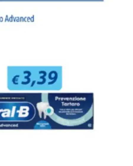 Oral-B Dentifricio Advanced
