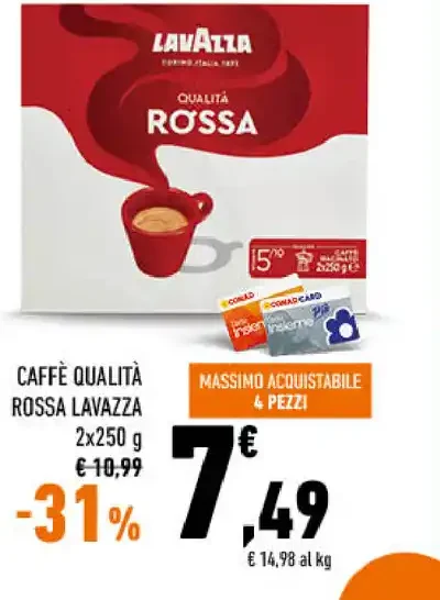 Caffè Qualità Rossa