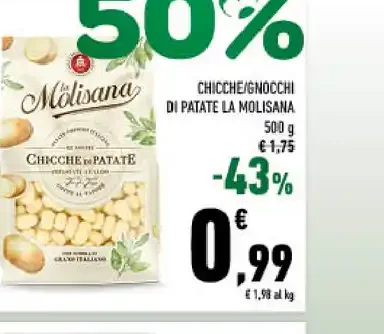 Chicche e gnocchi di patate La Molisana