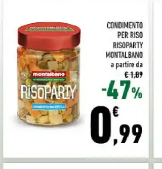 Condimento per riso Risoparty Montalbano