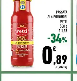 Passata di pomodoro Petti