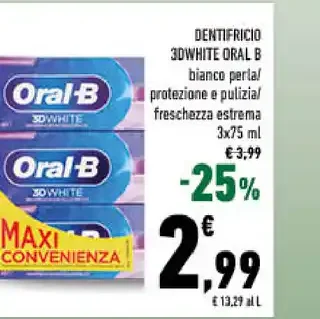 Dentifricio Oral-B 3D White