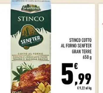 Stinco cotto al forno Senter