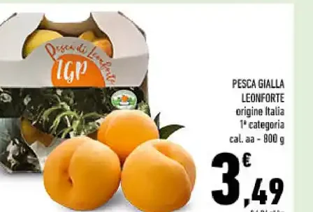 Pesche gialle