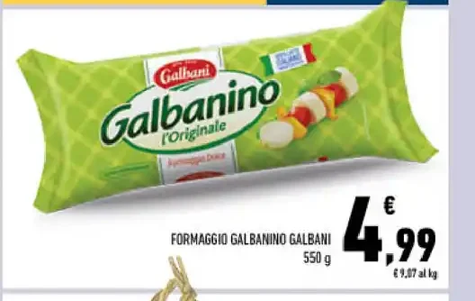 Formaggio Galbanino Originale