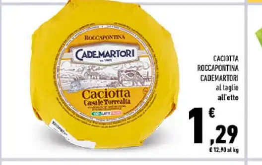 Caciotta Rocc a Pontina Cademartori