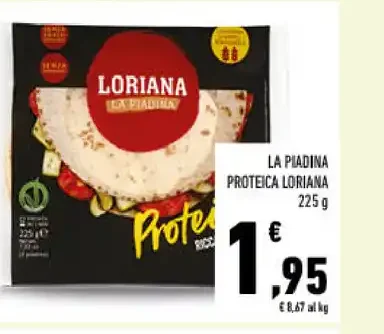 Piadina proteica Loriana
